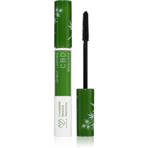 Dermacol Cannabis Great Lashes hranilna maskara s konopljinim oljem 9 ml Slike