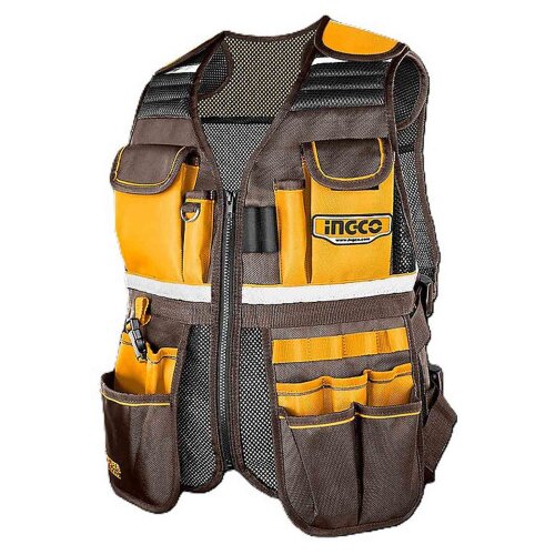 INGCO TOOLS Prsluk radni sa 17 džepova HTVT09028 Cijene