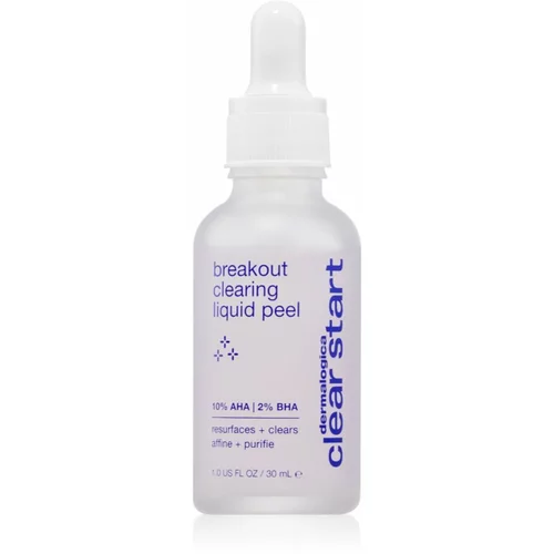 Dermalogica Clear Start Breakout Clearing encimski piling z glikolno kislino za kožo s hiperpigmentacijo 30 ml
