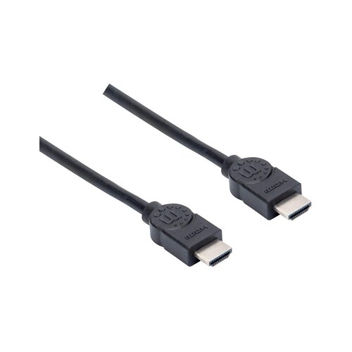 Manhattan HDMI Priključni kabel [1x Muški konektor HDMI - 1x Muški konektor HDMI] 1.5 m Crna Cijene