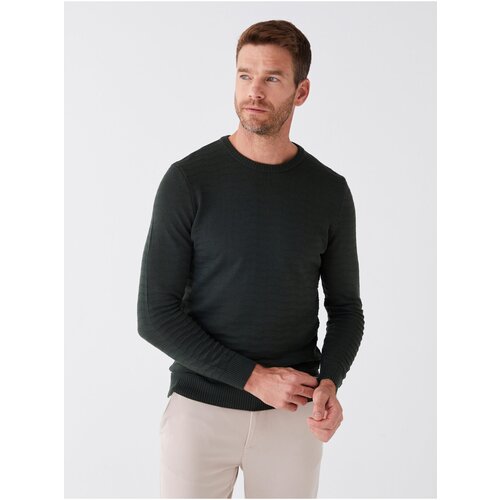 LC Waikiki Crew Neck Long Sleeved Men's Knitwear Sweater Cene