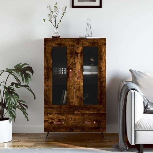  Visoka komoda boja hrasta 69 5 x 31 x 115 cm konstruirano drvo Cijene