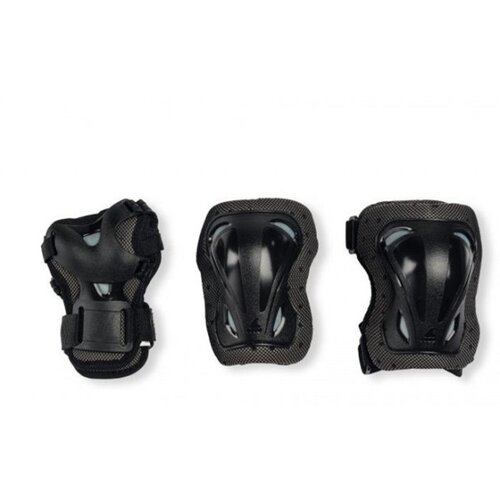  &amp;Scaron;TITNICI ROLLERBLADE SKATE GEAR DEČIJI 3/1 black XS XXS Slike