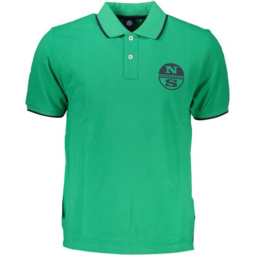 North Sails GREEN MEN&amp;amp;#39;S SHORT SLEEVED POLO SHIRT Slike