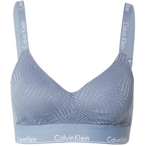 Calvin Klein Underwear Grudnjak sivkasto plava / bijela
