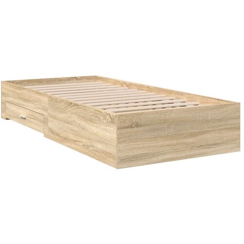  Krevetna Okvir Sonoma Hrast 90x190 cm Konstruirano Drvo Slike