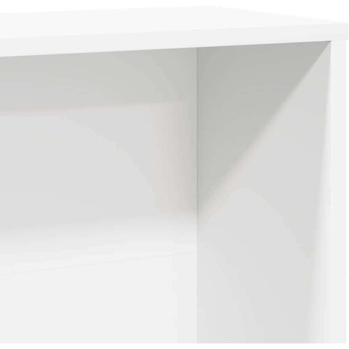 VidaXL Regal za knjige bijeli 60x24x120 cm od konstruiranog drva Slike
