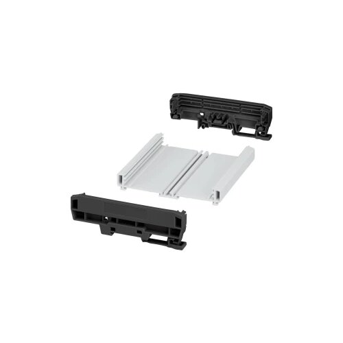 Phoenix Contact UM-PRO-KIT-B108-L120-7035 1310942 profilno kući&amp;scaron;te 123.8 x 127.8 x 39.45 pa svijetlosiva (ral 7035), crna (ral 9005) 1 st. Slike