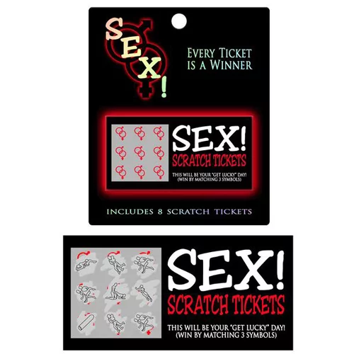 Kheper Games SEX! Scratch Tickets English Version