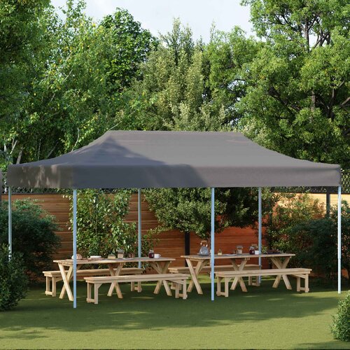 Šator za zabave Antracit 291 x 580 x 315 cm Oxford tkanina Cijene