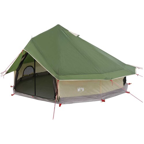 vidaXL Tipi &scaron;otor Zelena 700 x 700 x 395 cm Poliester in jeklo, (5000309586) Cene