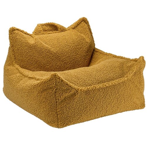 Wigiwama Smeđa vreća za bebe od boucl&amp;eacute; tkanine Chair &amp;ndash; Slike