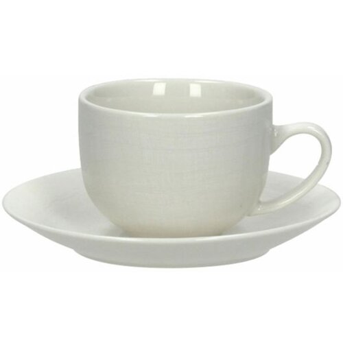 Tognana 6-delni set skodelic za kavo s podstavkom Victoria Bianco, porcelan, 6 kos Slike