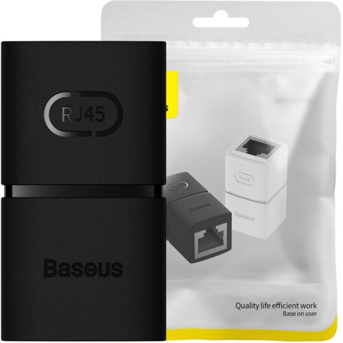 Baseus AirJoy serija RJ - 45 Ethernet konektor &ndash; 1 kom - Crna Cijene