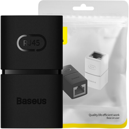 Baseus RJ-45 MREŽNI PRIKLJUČEK ZA ETHERNET KABLE 2 KOM ZA RAČUNALNIK ČRN, (21980574) Cene
