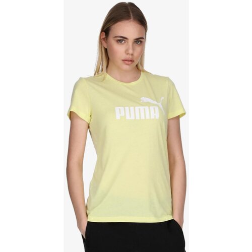 Puma Ženska majica ESS Logo Heather 586876-40 žuta Cene