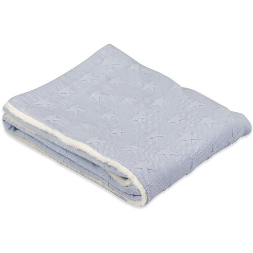Interbaby Dvostrana Dekica 80x100cm Stars Blue Slike