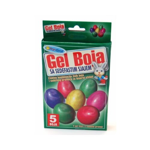 PAN-GRAF SR USKRSNJE GEL BOJE SA SEDEFASTIM SJAJEM 5 Cene
