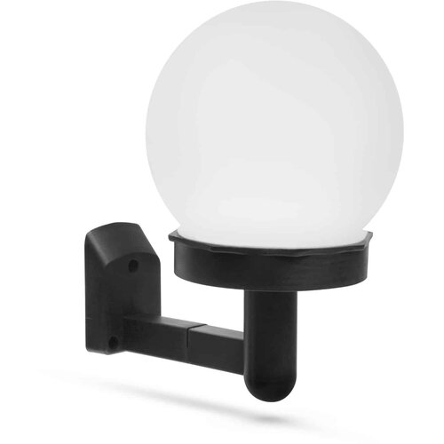 Garden of Eden stenska solarna svetilka v obliki krogle bela pvc 10 cm Cene