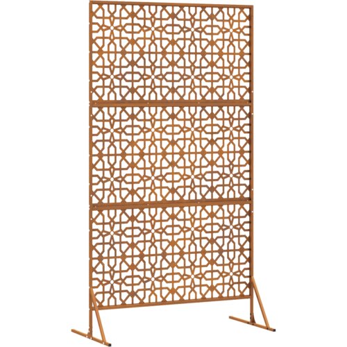 VidaXL Panel ograde od čelika otporan na vremenske uvjete Slike