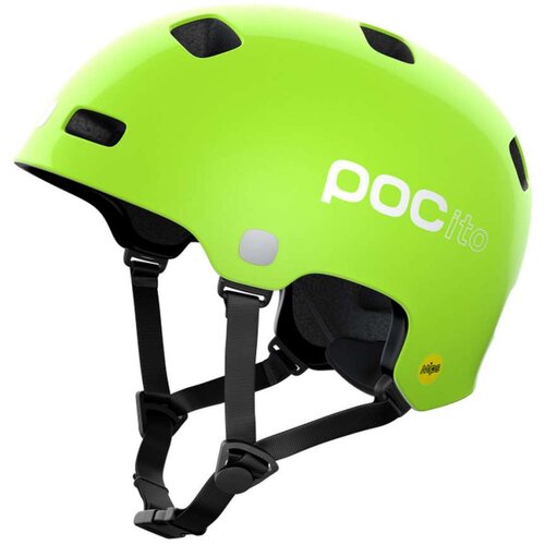 Poc POCito Crane MIPS Fluorescent Yellow/Green 51-54 Kaciga za bicikl za djecu Cene