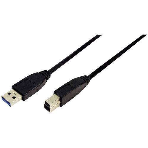 Logilink USB kabel USB 3.2 gen. 1 (USB 3.0) USB-A vtič\, USB-B vtič 2.00 m črna, (20415723) Cene
