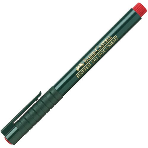  finepen 0,4mm faber castell 1511 crveni Slike