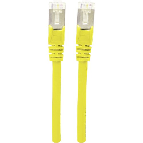 Intellinet 350518 RJ45 omrežni kabel\, Patch kabel CAT 6a S/FTP 5.00 m rumena za&scaron;čita iz folije\, pletena za&scaron;čita\, brez halogena 1 kos, (20417762) Cene