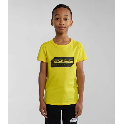 Napapijri majice za dečake k s-kitik ss yellow visible  NP0A4HTFY1K1 Cene
