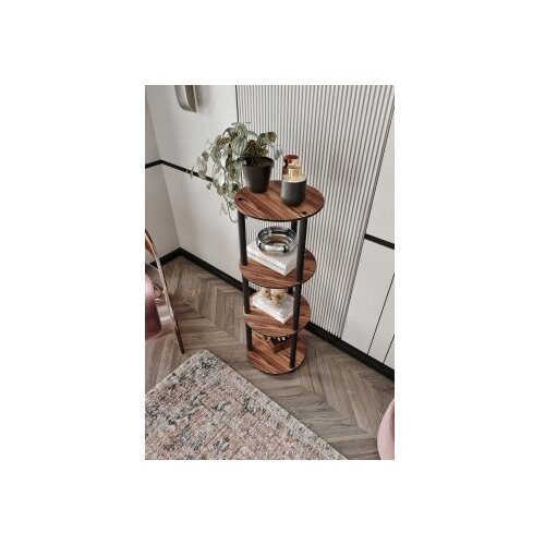 Hanah home polica za knjige, 30x106x30 cm, boja oraha Slike