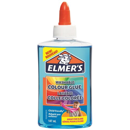 ELMER'S Lepak 177ml Transparent plavi Cene