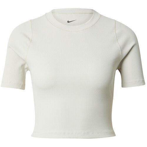 Nike W NK INF DF SS TOP RIB, ženska majica za fitnes, bela FN7467 Slike