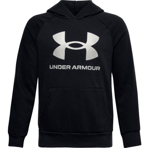 Under Armour Boys&amp;#039; sweatshirt RIVAL FLEECE HOODIE black XS Slike