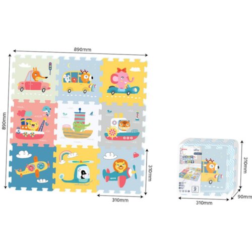 Olimp Sport Podne puzzle - Transport 9kom Cene