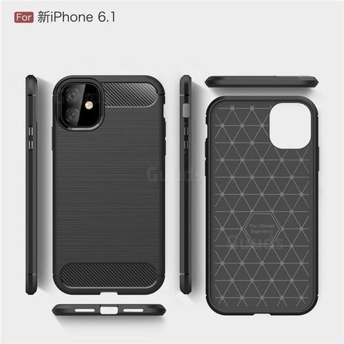 mobiline.si gumijasti / gel etui carbon za apple iphone 13 mini (5.4") - črni Cene