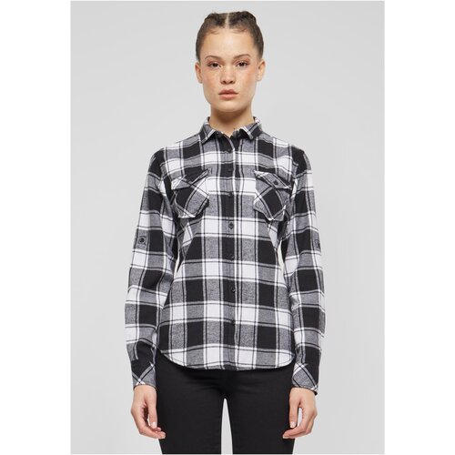 Brandit Amy Flanell Shirt GIRLS white/black Slike