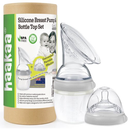 Haakaa ručna izdajalica silikonski set s bocom od 160 ml Cijene