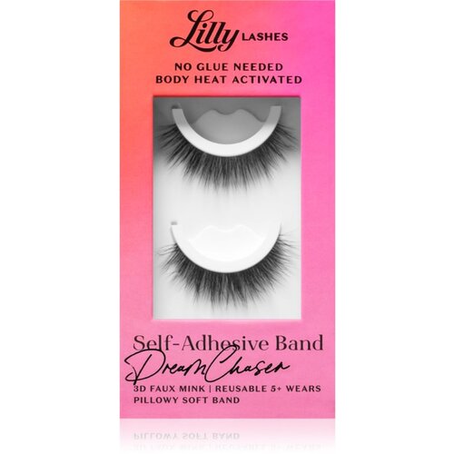 Lilly Lashes Self-Adhesive Band umetne trepalnice vrsta DreamChaser 2 kos Slike