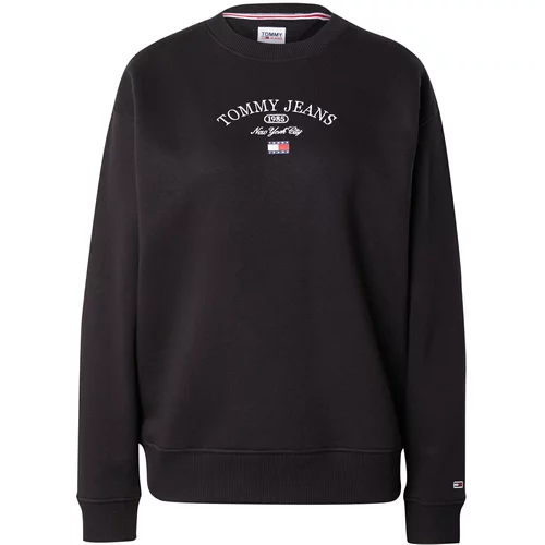 Tommy Jeans Sweater majica mornarsko plava / crvena / crna / bijela