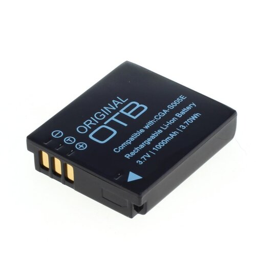 OTB Baterija CGA-S005 za Panasonic Lumix DMC-FC01 / DMC-FX8 / DMC-LX1, 1000 mAh Cene