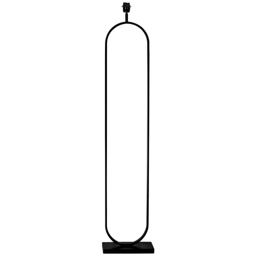 Light & Living Mat crna baza za podnu lampu 142 cm Jamiri – Cijene