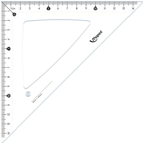 Maped Trikotnik Start 146 45°, 21 cm Cene