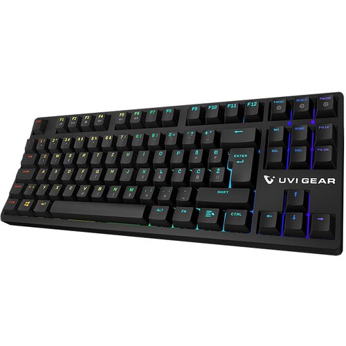Uvi Gaming tipkovnica Gear Pride MINI, črna Slike