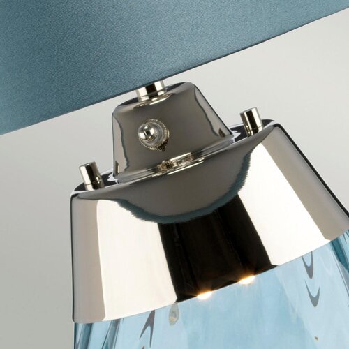 Elstead Lighting Elstead LENA-TL-S-BLUE - LED stona lampa LENA 1xE27/60W/230V + 1xGU10/7W plava Slike