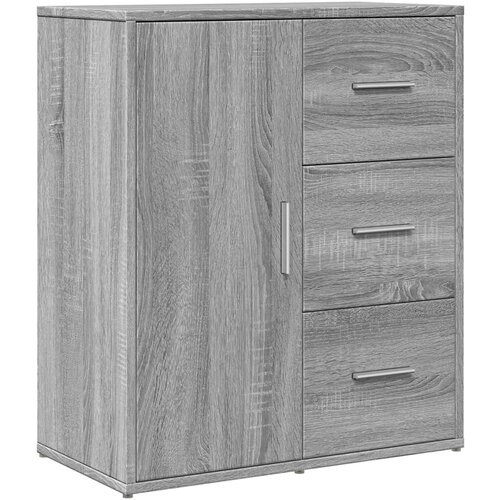 Maison Chic Komoda - Predalnik siva sonoma 60x31x70 cm inženirski les, (21717921) Cene