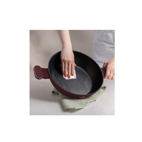 Berlinger Haus šerpa plitka sa poklopcem 28CM leonardo neo collection BH-8434S Cene