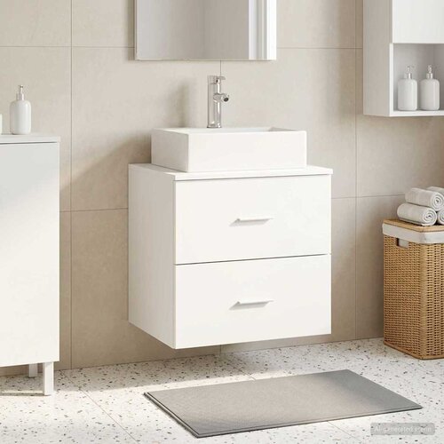  Umivaonik s policom Bijela 49,5 x 41 x 62,5 cm Cene