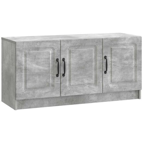 TV omarica Betonsko siva 99 x 34,5 x 47 cm Inženirski les, (5000210606) Cene