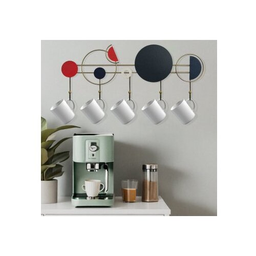 Wallxpert metalna zidna kuka multicolor lydia Slike