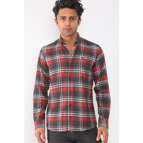 Dewberry G706 MEN'S SHIRT-ANTHRACITE Cene